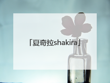 「夏奇拉shakira」夏奇拉Shakira的音乐